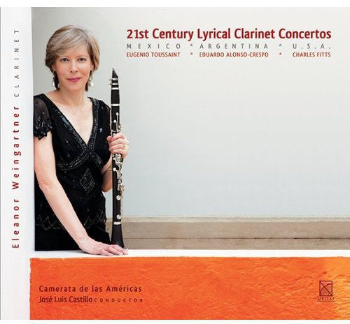 Eleanor Weingartner: 21st Century Lyrical Clarinet Concertos - COMPACT DISCS