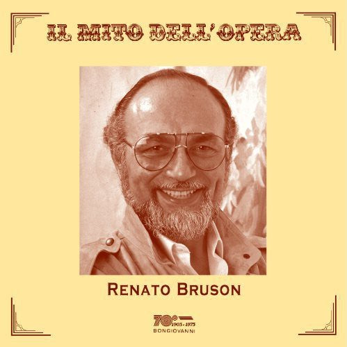 Renato Bruson: Il Mito Dell'opera - COMPACT DISCS