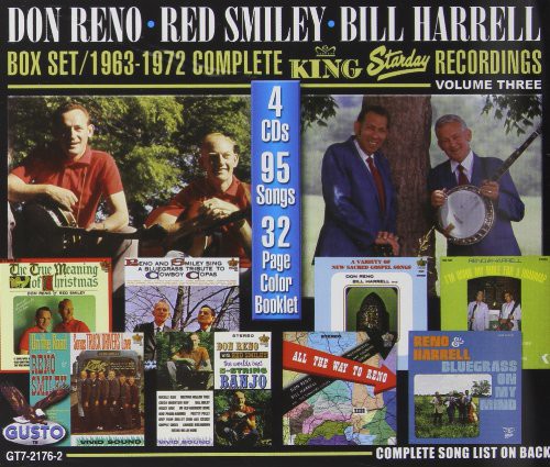 Don Reno: 1963-1972 Complete King Starday Recordings, Vol. 3 - COMPACT DISCS