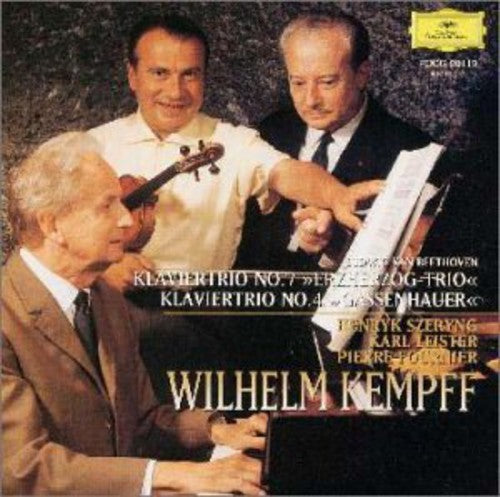 Wilhelm Kempff: Beethoven: Klaviertorios Erzherzog-Trio - COMPACT DISCS