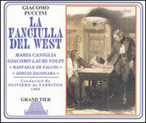 Oliviero de Fabritiis: La Fanciulla Del West - COMPACT DISCS