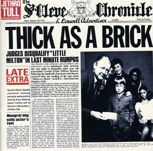Jethro Tull: Thick As A Brick (+ Bonus Tracks) - CD