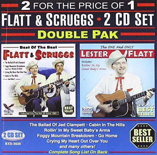 Lester Flatt: Double Pak - COMPACT DISCS