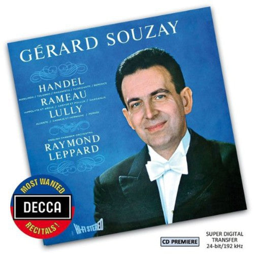 Souzay / Leppard / English Chamber Orchestra: Most Wanted Recitals: Gerald Souzay - Handel Ramea - COMPACT DISCS