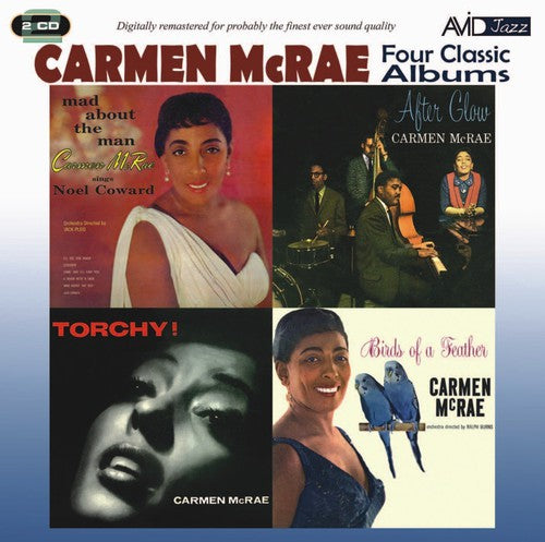 Carmen McRae: 4 Lps-Torchy / Afterglow / Mad About Man / Birds - CD
