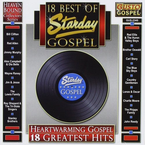 Various Artists: 18 Best of Starday Gospel / Various - COMPACT DISCS