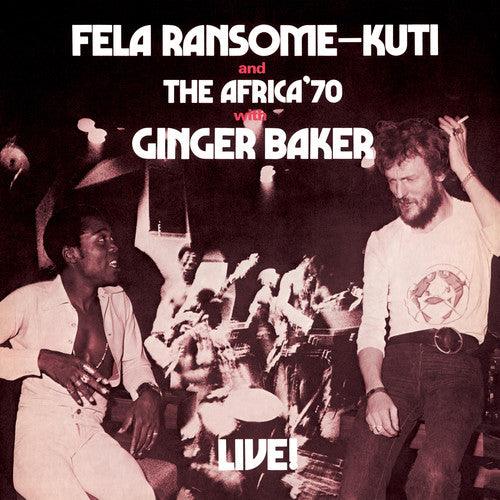 Fela Kuti- Fela Live with Ginger Baker ( LP )