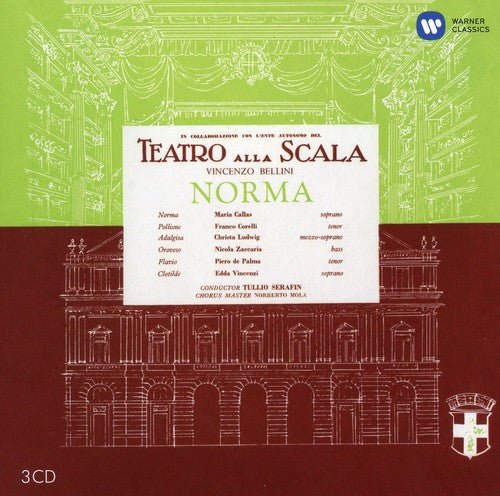Bellini / Callas / Ludwig / Corelli / Chorus: Norma (1960) - COMPACT DISCS