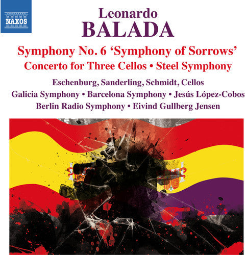 Balada / Schmidt / Sanderling / Eschenburg: Sym 6 Con for Three Cellos & Steel Sym - COMPACT DISCS