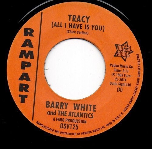 Barry White: Tracy / It Hurts Me - 7-INCH SINGLE