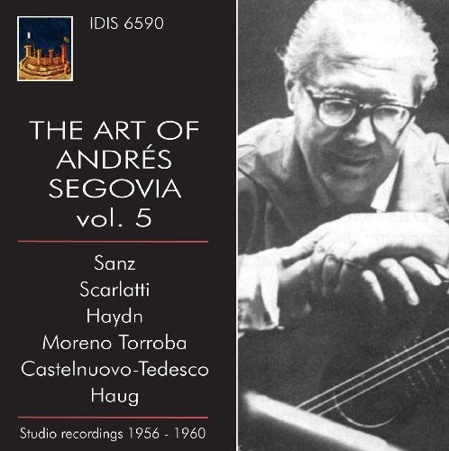 Castelnuovo-Tedesco: Art of Segovia 5 - COMPACT DISCS