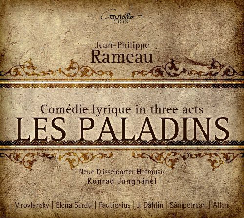 Rameau / Virovlansky / Surdu / Junghanel: Les Paladins - COMPACT DISCS