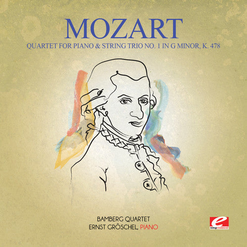 Mozart: Quartet for Piano & String Trio No. 1 in G minor K - COMPACT DISCS