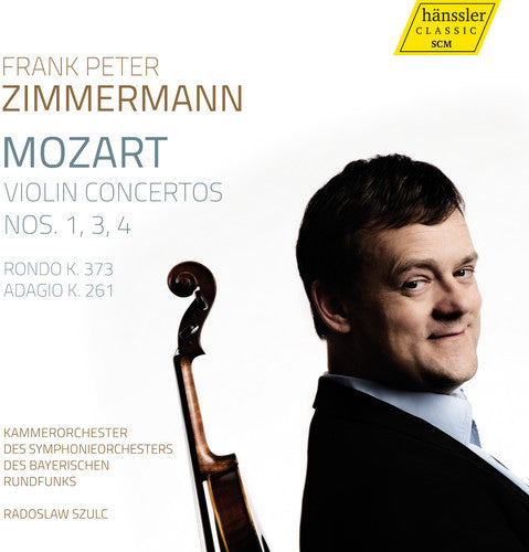 Mozart / Zimmermann / Szulc: Violin Cons 1 3 & 4 - COMPACT DISCS