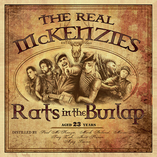 The Real McKenzies: Rats in the Burlap - CD