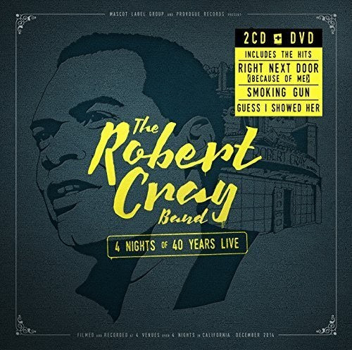 Robert Cray: 4 Nights Of 40 Years Live [2CD/1DVD] - COMPACT DISCS