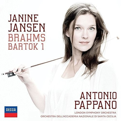Brahms / Jansen / Pappano / Lso: Violin Concerto / Bartok: Violin Concerto No 1 - COMPACT DISCS