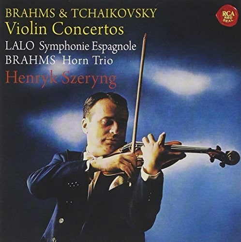 Henryk Szeryng: Brahms & Tchaikovsky: Violin Concert - COMPACT DISCS