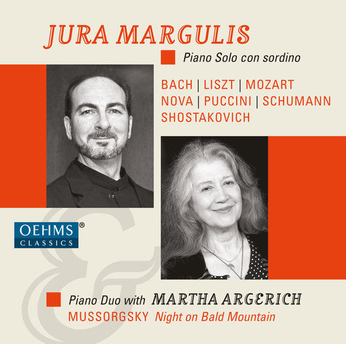 Bach, J.S. / Margulis / Argerich: Jura Margulis & Martha Argerich - Piano con Sordino - COMPACT DISCS