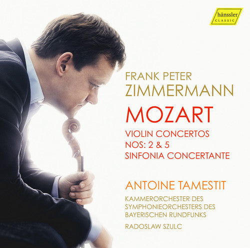 Mozart / Zimmermann / Tamestit / Szulc: Violin Concertos Nos. 2 & 5 - Sinfonia Concertante - COMPACT DISCS