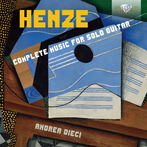 Henze / Dieci: Complete Music For Solo Guitar - COMPACT DISCS