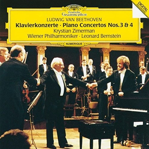 Beethoven / Zimerman, Krystian: Beethoven: Piano Concertos 3 & 4 - COMPACT DISCS