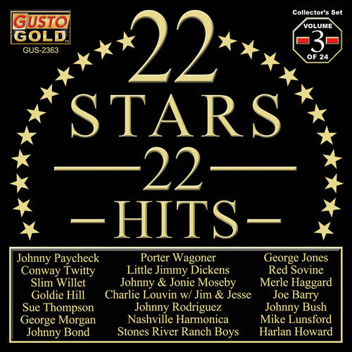 Various Artists: 22 Stars - 22 Hits Vol. 3 (Various Artists) - COMPACT DISCS