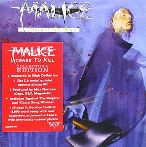 Malice: License To Kill - CD
