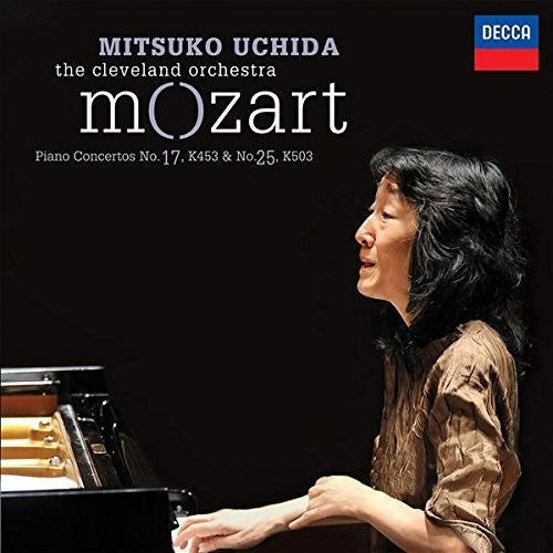 Mitsuko Uchida: Piano Concertos No 17 K453 & No 25 K503 - COMPACT DISCS