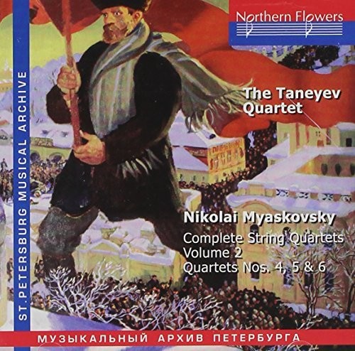 Taneyev Quartet: N. Miaskovsky - Complete String Quartets 2 - COMPACT DISCS