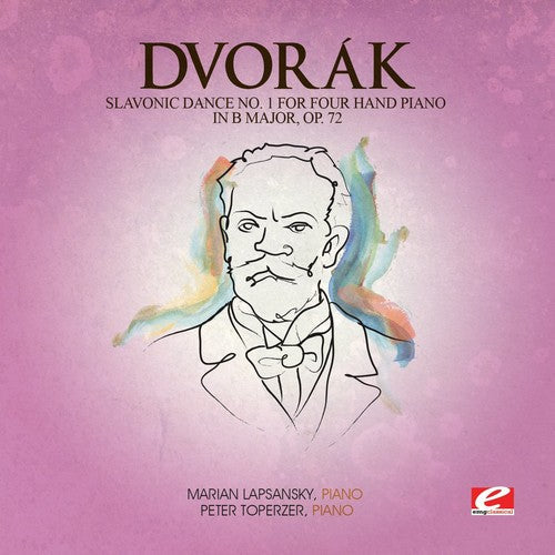 Dvorak: Slavonic Dance 1 Four Hand Piano B Maj 72 - COMPACT DISCS