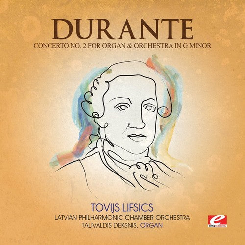 Durante: Concerto 2 Organ & Orch G Min - COMPACT DISCS