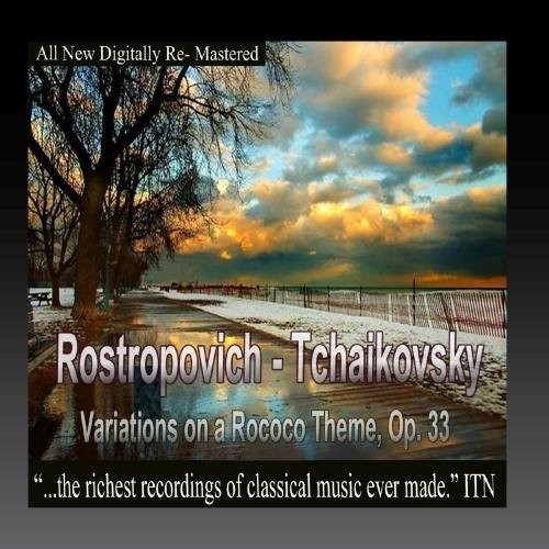 Rostropovich / Tchaikovosky / Ussr State Sym Orch: Rostropovich - Tchaikovsky, Variations on a Rococo Theme, Op. 33 - COMPACT DISCS