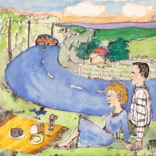 Magnetic Fields- Wayward Bus / Distant Plastic Trees ( LP )