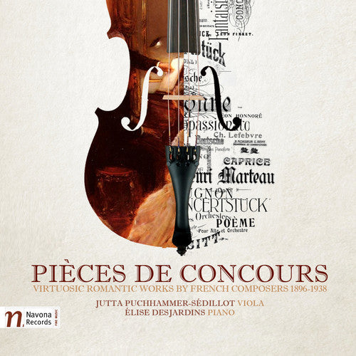 Arends / Busser / Puchhammer-Sedillot / Desjardins: Pieces de Concours: Virtuosic Romantic Works by French Composers - COMPACT DISCS
