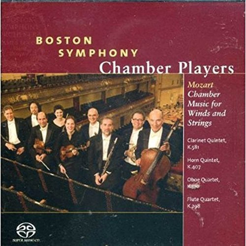 Boston Symphony Chamber Players: Mozart Chamber Music For Winds & Springs - COMPACT DISCS