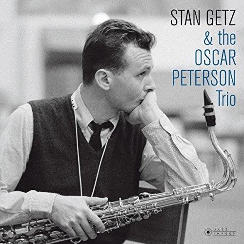 Stan Getz- Stan Getz & The Oscar Peterson Trio (Cover Photo By Jean-PierreLeloir) ( LP )
