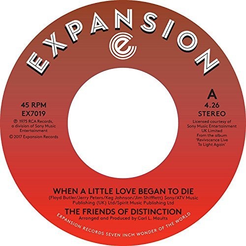 The Friends of Distinction: When A Little Love Began To Die / Ain't No Woman - 7-INCH SINGLE
