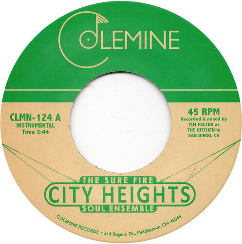 Sure Fire Soul Ensemble- City Heights / Strollin' Adams ( LP )