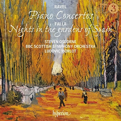 Ravel / Falla / Osborne, Steven: Ravel: Piano Concertos/Falla: Nights In The Gardens Of Spain - COMPACT DISCS