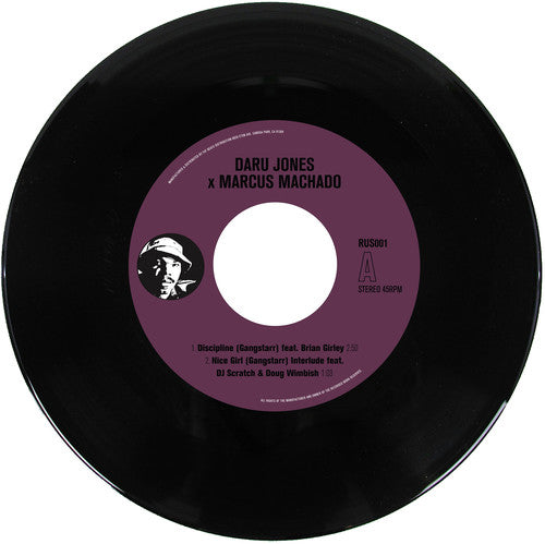 Daru Jones x Marcus Machado: Nice Girl (gangstarr) / Meat Grinder (madvillain) - 7-INCH SINGLE