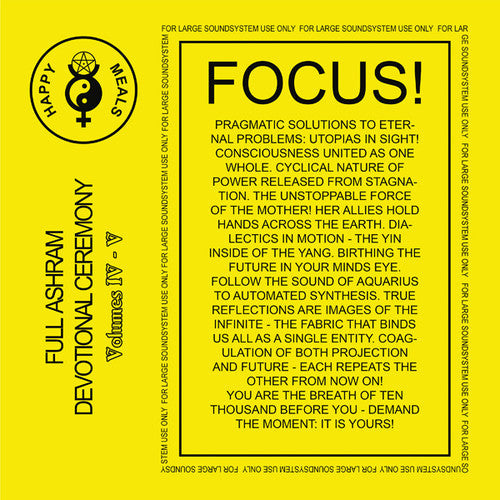 Happy Meals: Full Ashram Devotional Ceremony Iv-vi { Record }
