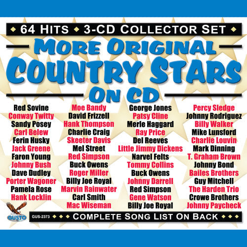 Various Artists: More Original Country Stars On Cd (Various Artists) - COMPACT DISCS