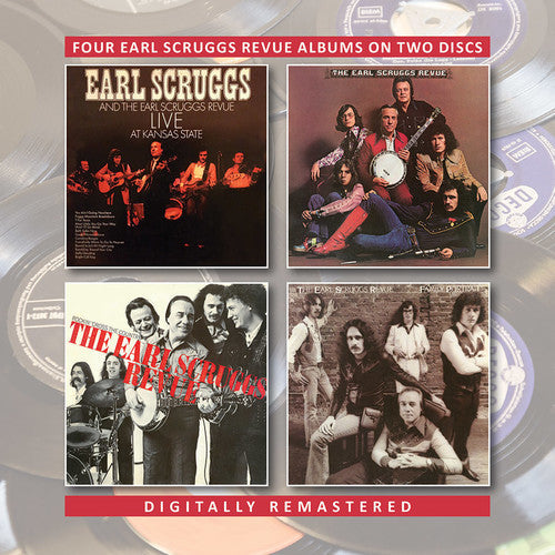 Earl Scruggs: Live At Kansas State / Earl Scruggs Revue / Rockin Cross The Country - COMPACT DISCS