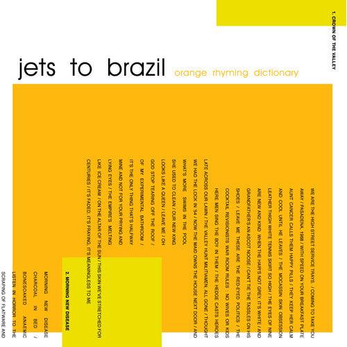 Jets to Brazil- Orange Rhyming Dictionary ( LP )