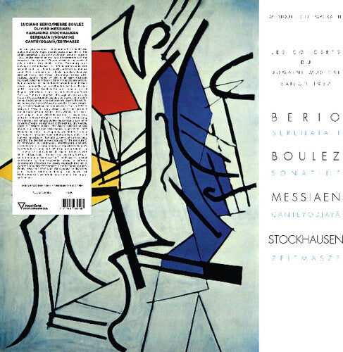 Berio / Boulez / Messiaen / Stockhausen: Serenata I / Sonatine / Canteyodjaya / Zeitmasze { Record }