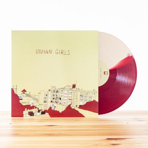 Vivian Girls- Vivian Girls (Half Cream/Half Maroon Vinyl) ( LP )