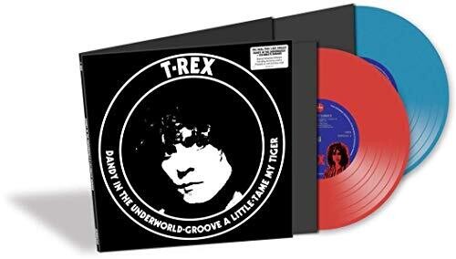 T-Rex: Dandy In The Underworld [Red & Blue Colored 10-Inch Set] - VINYL
