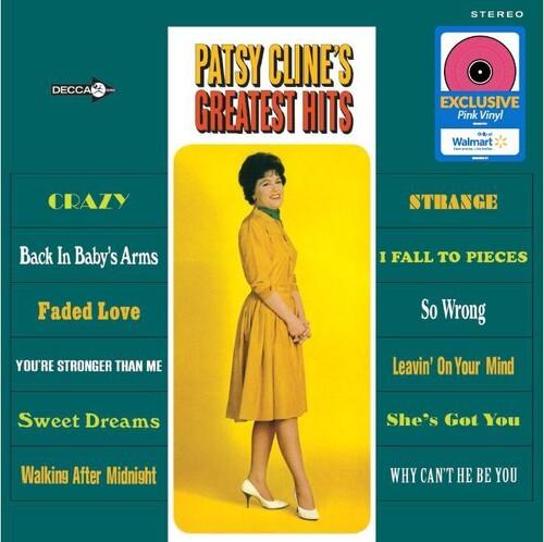 Patsy Cline- 12 Greatest Hits (Indie Exclusive Vinyl) (Pink Vinyl) ( LP )