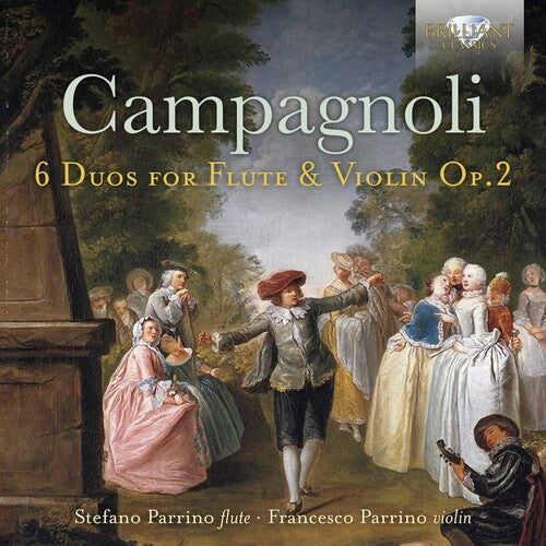 Campagnoli / Parrino: 6 Duos for Flute & Violin - COMPACT DISCS